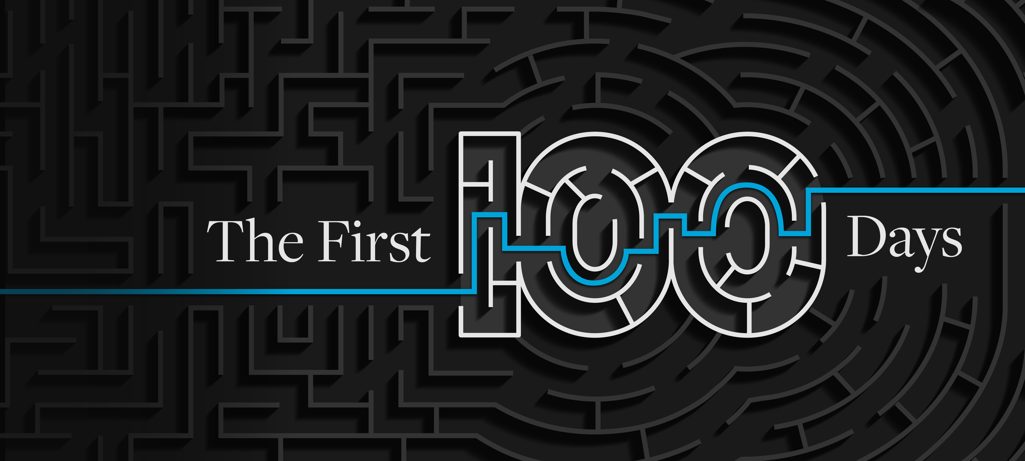The First 100 Days podcast episode banner